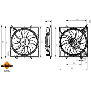 47029 Lüfter, Motorkühlung