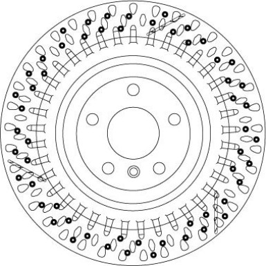 DF6835S Bremsscheibe TRW SINGLE