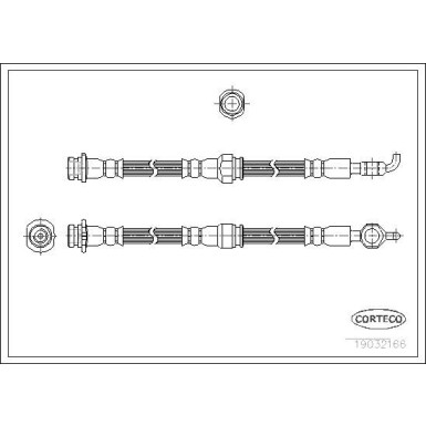19032166 Bremsschlauch