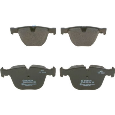 BOSCH | Bremsbelagsatz, Scheibenbremse | 0 986 494 325
