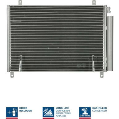 Nissens | Kondensator, Klimaanlage | 941171