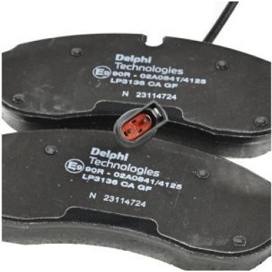 Delphi Bremsbelagsatz, Scheibenbremse LP3136