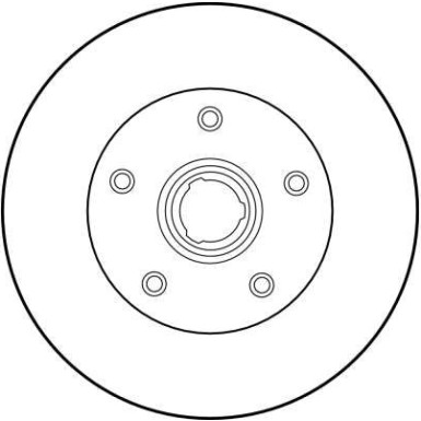 TRW | Bremsscheibe | DF1540