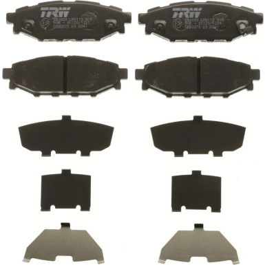 TRW Bremsbelagsatz, Scheibenbremse COTEC GDB3373