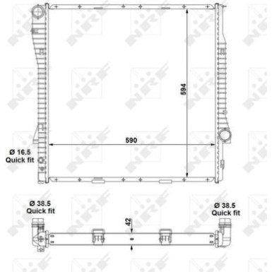 55328 Kühler, Motorkühlung