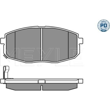 Meyle Bremsbelagsatz, Scheibenbremse MEYLE-PD: Advanced performance and design 025 239 6617/PD