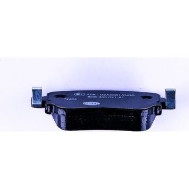 Hella | Bremsbelagsatz, Scheibenbremse | 8DB 355 021-911