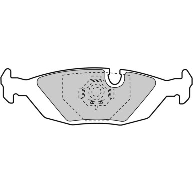 301103 Bremsbelagsatz, Scheibenbremse ESSENTIAL