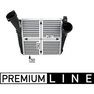 Mahle | Ladeluftkühler | CI 77 000P