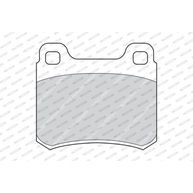 Ferodo Bremsbelagsatz, Scheibenbremse PREMIER ECO FRICTION FDB328