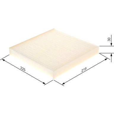 BOSCH 1 987 432 083 Innenraumfilter