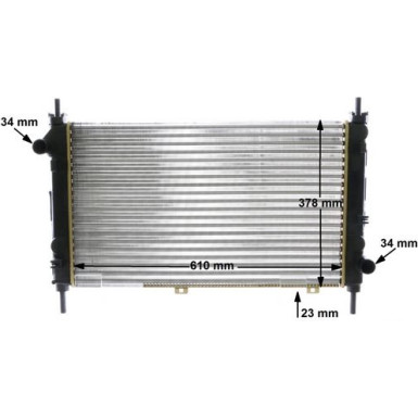 CR 1138 000S Kühler, Motorkühlung BEHR