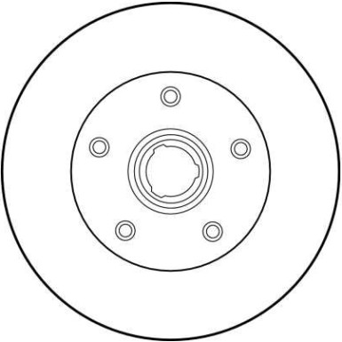 TRW Bremsscheibe DF1540