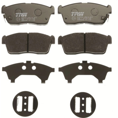 TRW Bremsbelagsatz, Scheibenbremse COTEC GDB3236