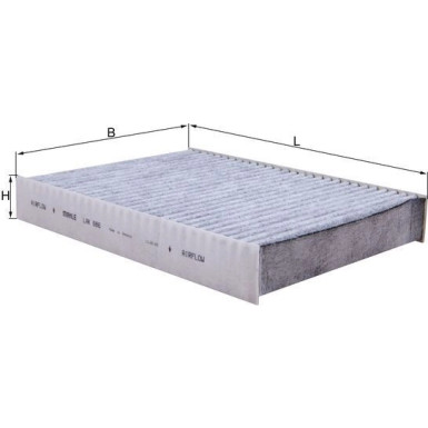 LAK 686 Filter, Innenraumluft LAK 686 Filter, Innenraumluft