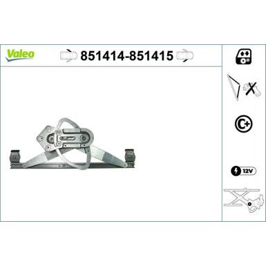 Valeo | Fensterheber | 851414