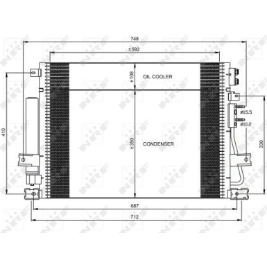 35966 Kondensator, Klimaanlage EASY FIT