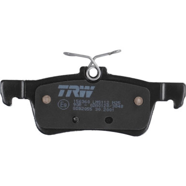 TRW Bremsbelagsatz, Scheibenbremse COTEC GDB2055