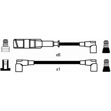 0746 Zündleitungssatz