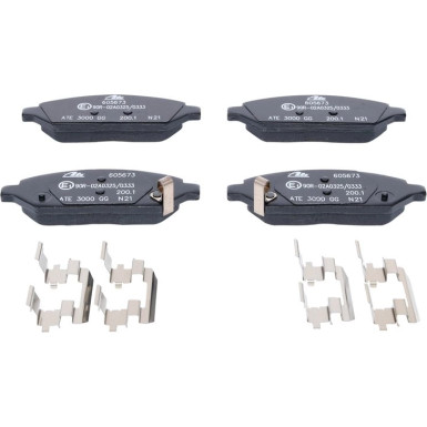 13.0460-5673.2 Bremsbelagsatz, Scheibenbremse