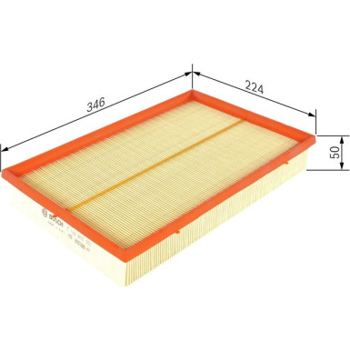 BOSCH F 026 400 180 Luftfilter