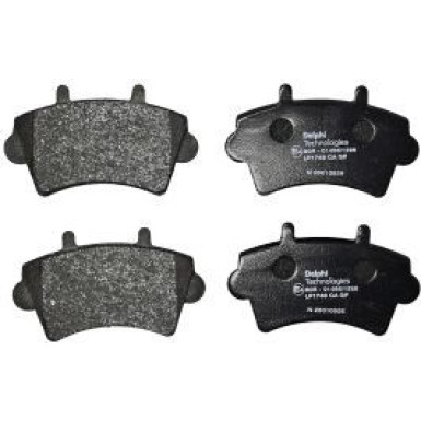Delphi Bremsbelagsatz, Scheibenbremse LP1746