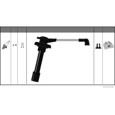 J5381002 Zündleitungssatz