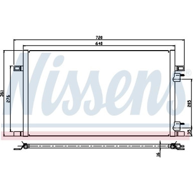 94386 Kondensator, Klimaanlage