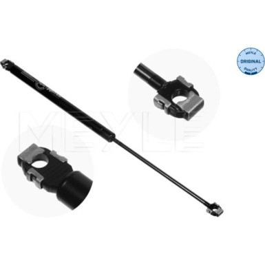 Meyle 2 x MEYLE Gasfeder, Motorhaube MEYLE-ORIGINAL: True to OE 340 160 0102