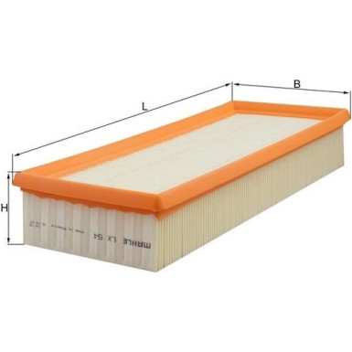 LX 54 Luftfilter LX 54 Luftfilter