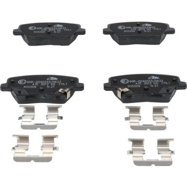 13.0460-5509.2 Bremsbelagsatz, Scheibenbremse