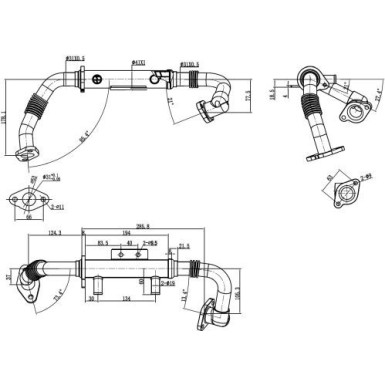 48409 Kühler, Abgasrückführung