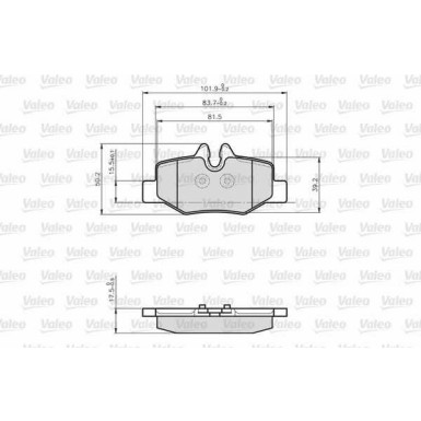 872008 Bremsbelagsatz, Scheibenbremse OPTIPACK for LCV