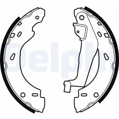 LS1910 Bremsbackensatz