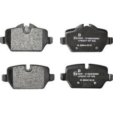 Delphi Bremsbelagsatz, Scheibenbremse LP2247