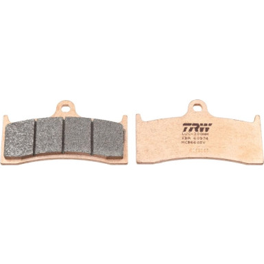 TRW | Bremsbelagsatz, Scheibenbremse | MCB660SV