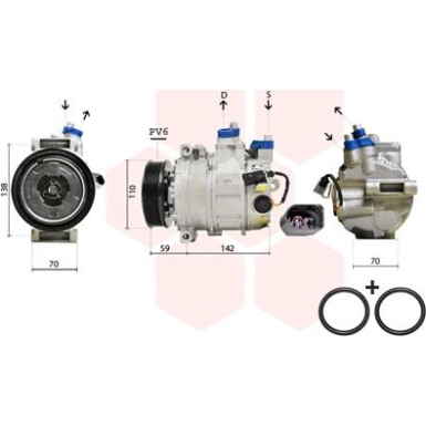 0300K029 Kompressor, Klimaanlage *** IR PLUS ***
