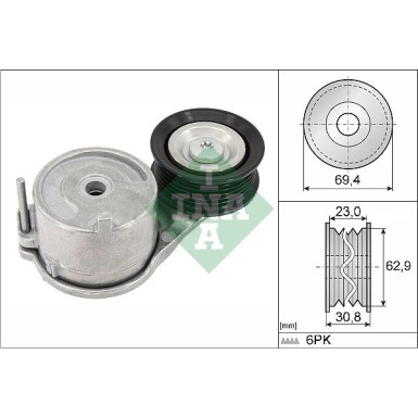 INA | Riemenspanner, Keilrippenriemen | 534 0915 10
