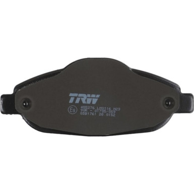 TRW | Bremsbelagsatz, Scheibenbremse | GDB1761