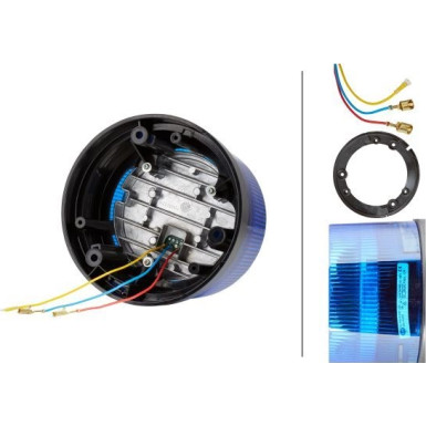 Hella Blitz-Kennleuchte KL 7000 LED 2XD 012 972-101