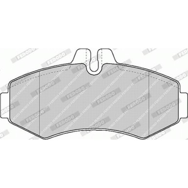Ferodo Bremsbelagsatz, Scheibenbremse PREMIER ECO FRICTION FVR1304