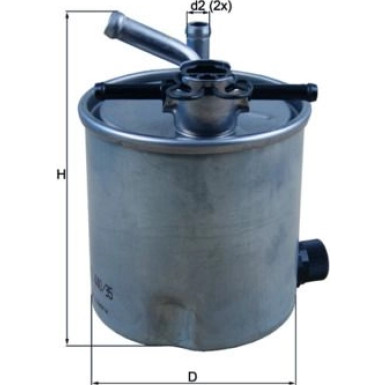KL 440/35 Kraftstofffilter KL 440/35 Kraftstofffilter