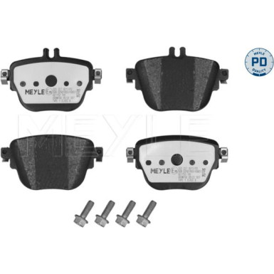 025 227 9217/PD Bremsbelagsatz, Scheibenbremse MEYLE-PD: Advanced performance and design.