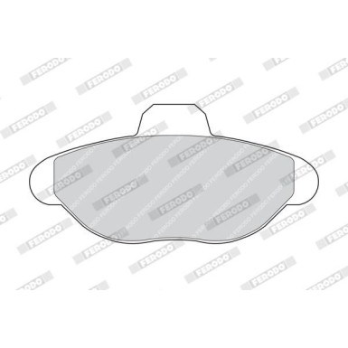 Ferodo | Bremsbelagsatz, Scheibenbremse | FDB749