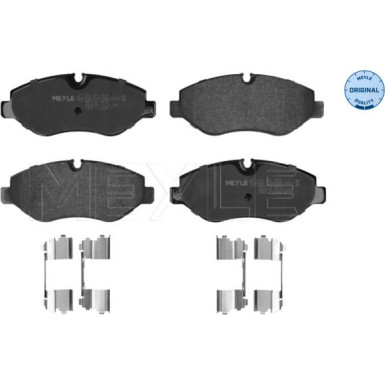 025 291 9220 Bremsbelagsatz, Scheibenbremse MEYLE-ORIGINAL: True to OE.