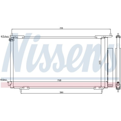 94772 Kondensator, Klimaanlage ** FIRST FIT **
