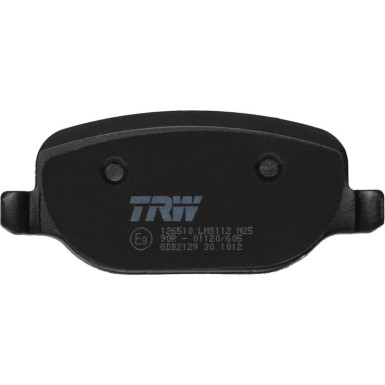 TRW Bremsbelagsatz, Scheibenbremse GDB2129