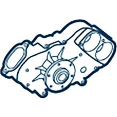 OE Germany | Wasserpumpe, Motorkühlung | 02 2000 083002