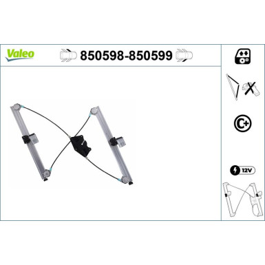 Valeo | Fensterheber | 850598