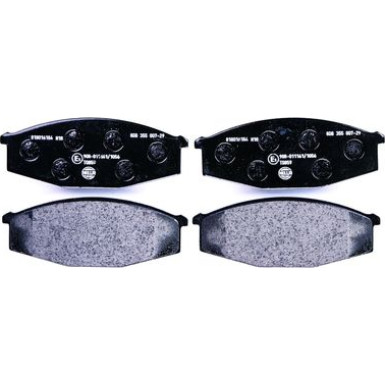 8DB 355 007-291 Bremsbelagsatz, Scheibenbremse